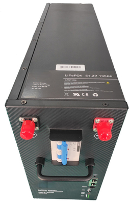 LiFePO4 Lithiumbatterij met een diepe cyclus 51.2V 100Ah Voor 4G 5G-communicatiebasisstation