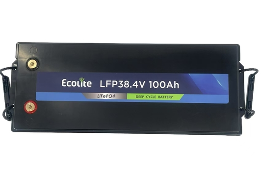 38.4V 100Ah Bluetooth-lithiumbatterie voor afstandsbediening en -besturing