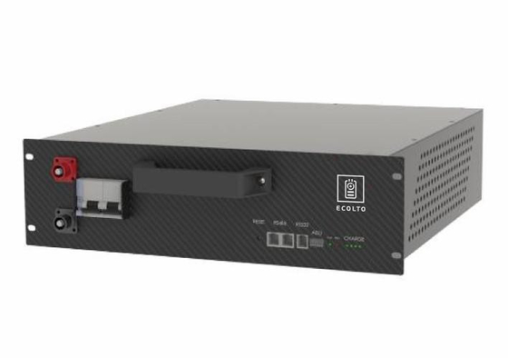 48V 51.2V 100Ah LiFePO4 Lithiumbatterijpakket voor zonne-energieopslag buiten het net