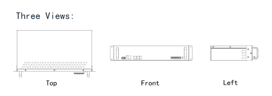 48V 20Ah LFP batterij energieopslag systeem met geïntegreerde BMS voor microgrids