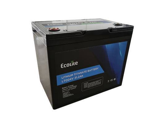Ecolite LTO batterijpakket 24V 31,2Ah Lithium Titanat batterijpakket voor UPS-systeem