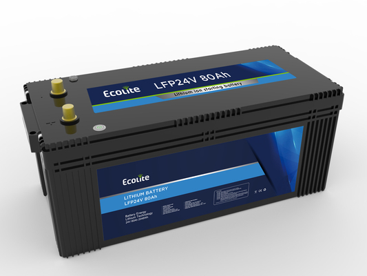 LFP 24V 80Ah Truck Parking Airconditioning Starter Battery Expert Veiliger en stabieler te installeren