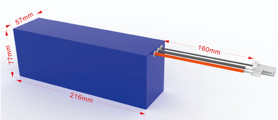 24V 3.9Ah Lange levensduur>10000 Lithium Titanate LTO batterij voor zonne-tracker