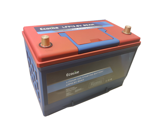 Automotive LiFePO4 Lithium ijzer Auto Starter Battery met diepe cyclus 1200CCA 12.8V Lithium Auto Starter Battery