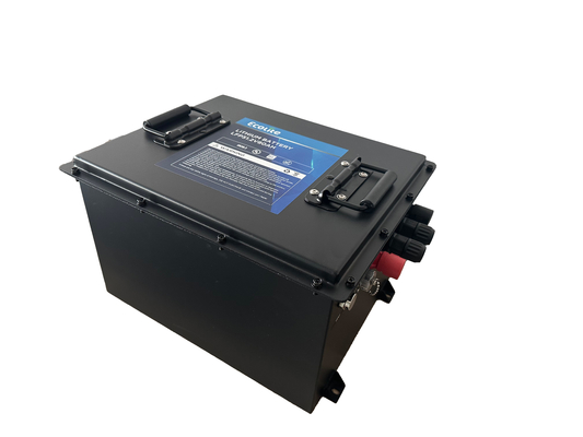 Hoogwaardige 51.2V 80Ah LiFePO4 Lithiumbattery voor golfkarretje Off-Road Cart Batterij Ingebouwd BMS