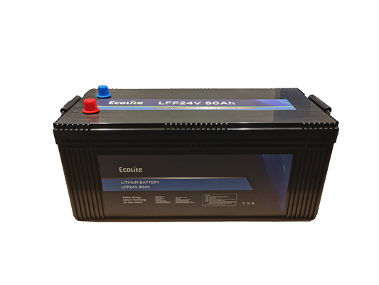 Lithiumfosfaatbatterij 24V 80Ah Parkeerplaats Airconditioning Batterij LiFePO4