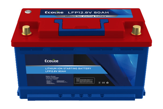ECOLITE LiFePO4 Lithium Iron Phosphate Battery met 1200 CCA Automotive Starter Battery