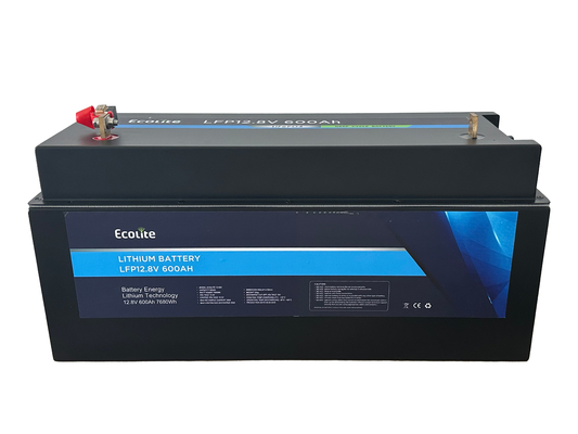 Lithiumbatterij Marine LiFePO4 Batterij 12.8V 600Ah Voor marine standby stroomvoorziening