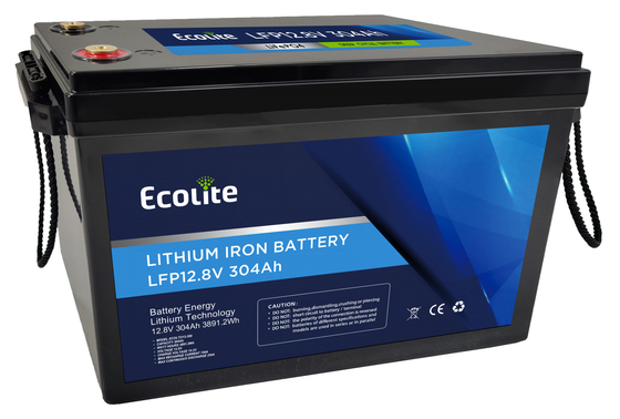 LFP12-300 12.8V 304Ah Lithium Iron Phosphate Fast Charging LiFePO4 batterij