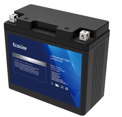 Lichte 12,8V lithium ijzer Motorfiets startbatterij geïntegreerde BMS