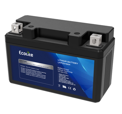 Lichte 12,8V lithium ijzer Motorfiets startbatterij geïntegreerde BMS