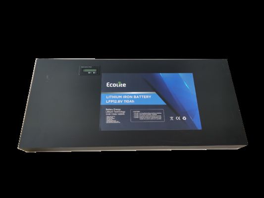 Beste RV Lithium Accupakket 12,8V 110Ah 1408Wh Met Bluetooth Voor Camper