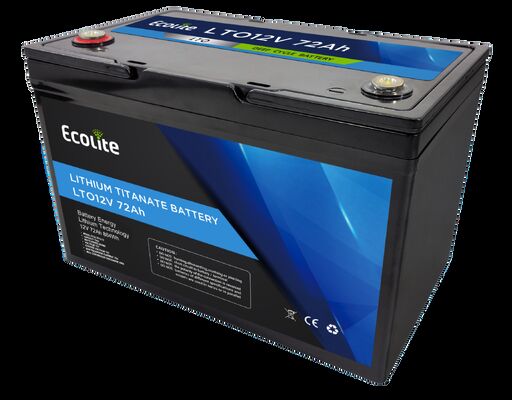 High Quality LTO Battery Pack 12V 72Ah For AGV Emergency Backup Industrial Tools