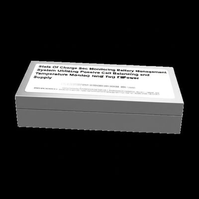 State of Charge Monitoring Soc Battery Management System met behulp van passieve celbalancering en temperatuurmonitoring voor stroomvoorziening